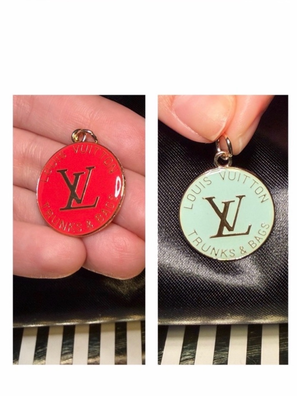 Louis Vuitton Pendants Set of 2